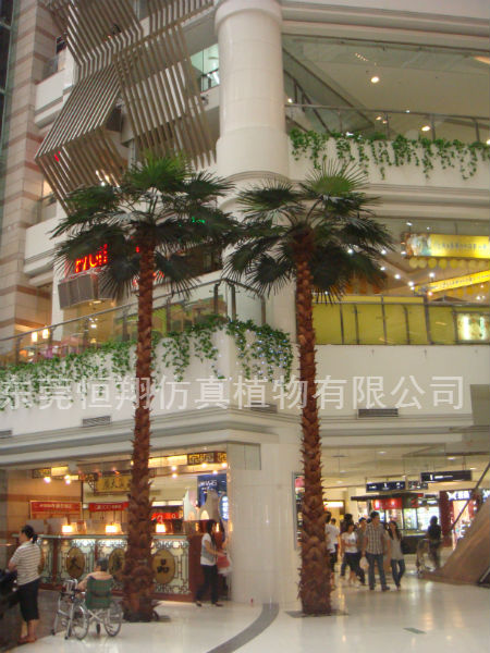 棕榈树和仿真棕榈树的区别