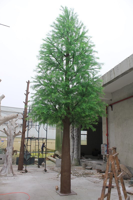 仿真杉树 厂家定做人造杉树 室内户外绿化装饰-仿生品