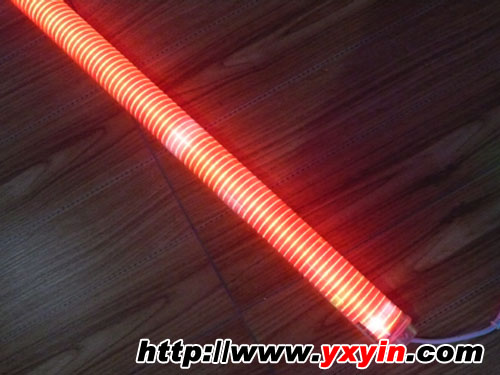 单红光LED护栏管-透明管
