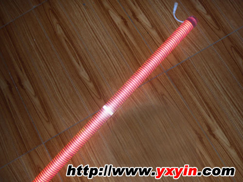 单红光LED护栏管-透明管