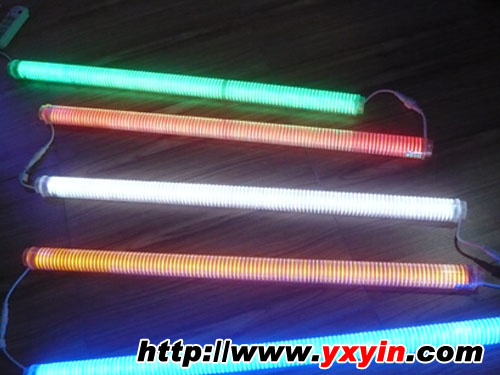 单蓝光LED护栏管-透明管