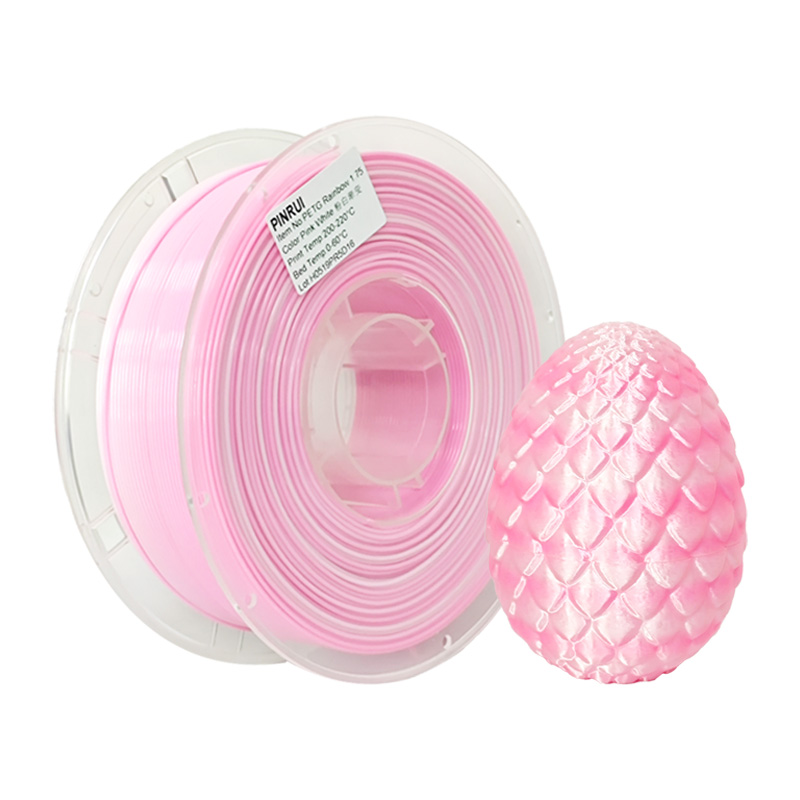 丝绸彩虹 粉白 双色...