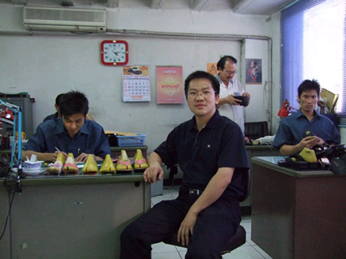 曾老师送学员去泰国与...