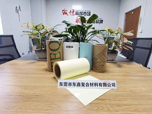 淡黄色 淋膜纸