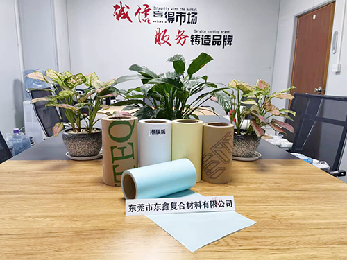 淡蓝色淋膜纸