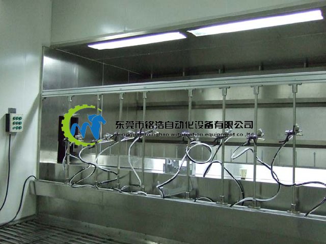 固定枪喷涂线