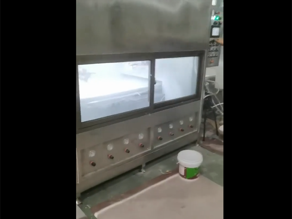大理石表面平面喷涂线