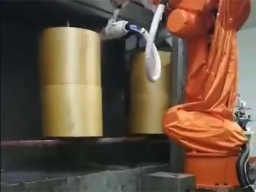 机器人喷乐鼓