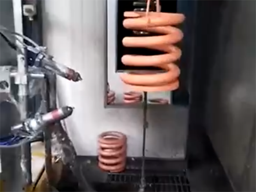 弹簧喷涂线