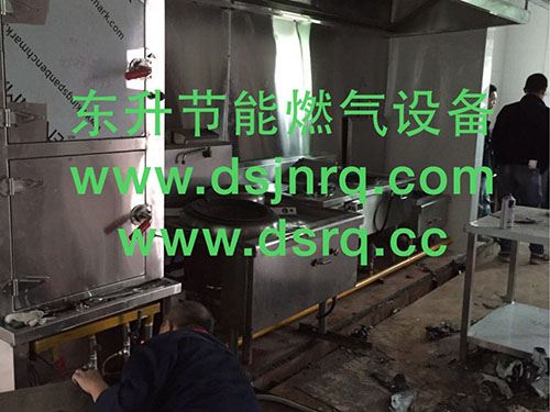 东升汽化器安装实例