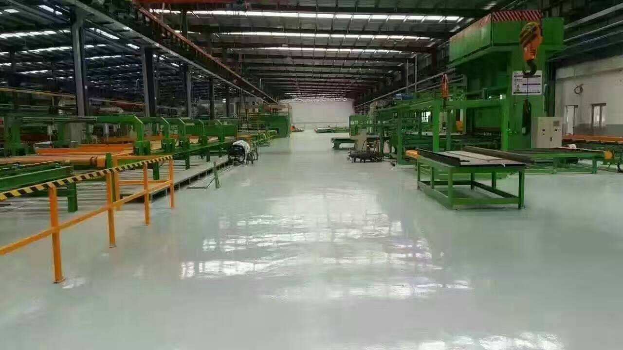 东莞富强电子环氧地坪车间