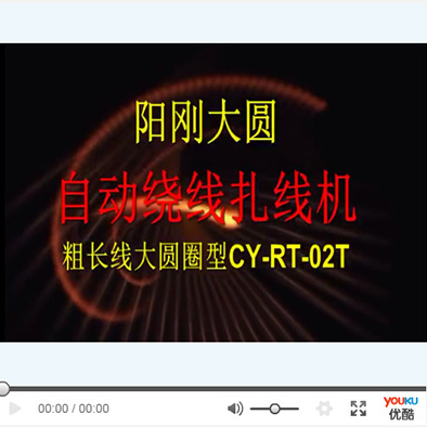 大圆圈全自动绕线扎线...