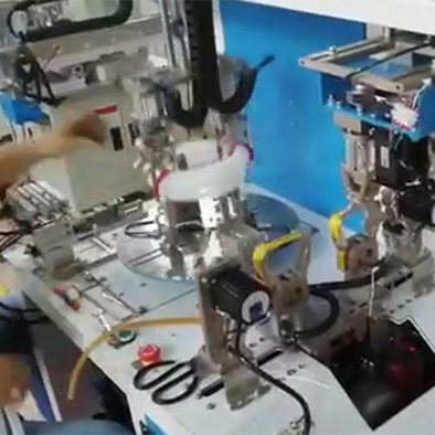 扎线机操作视频
