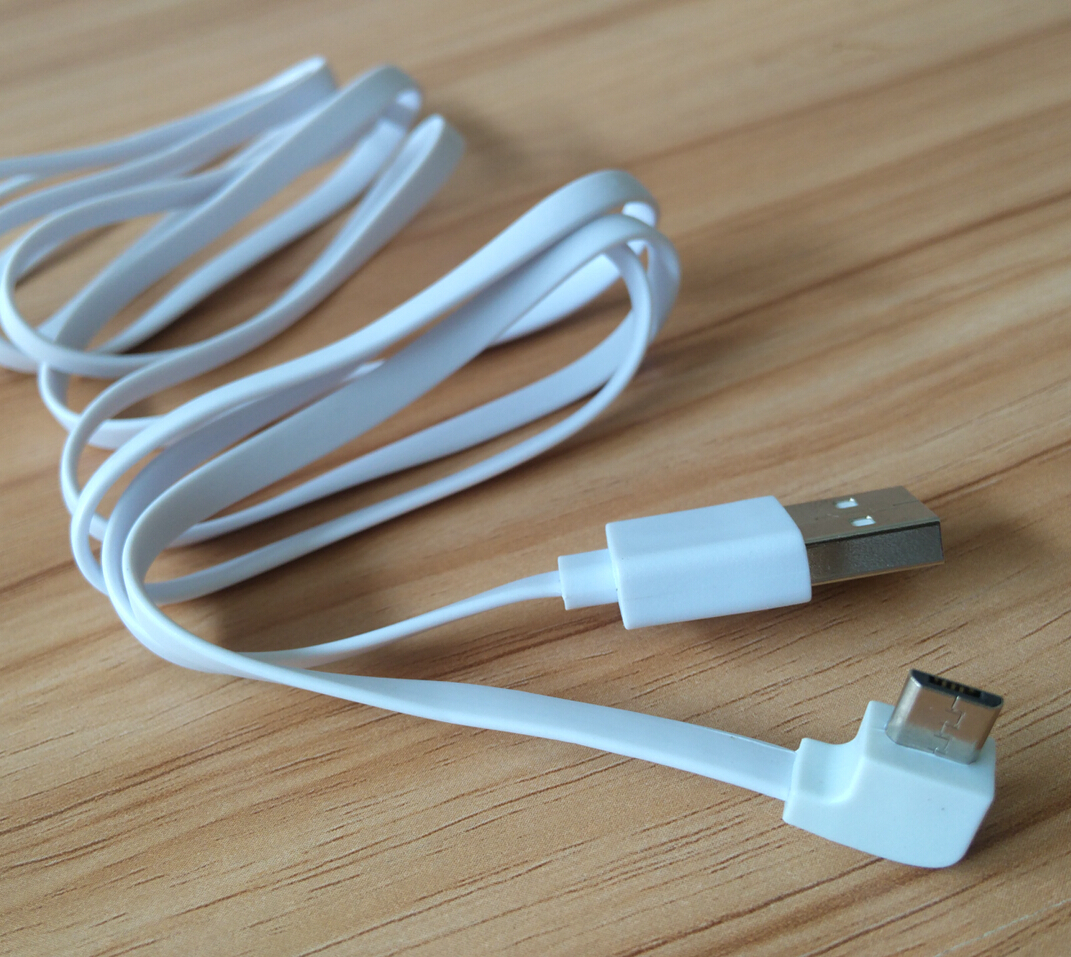 90°弯头usb micro数据线