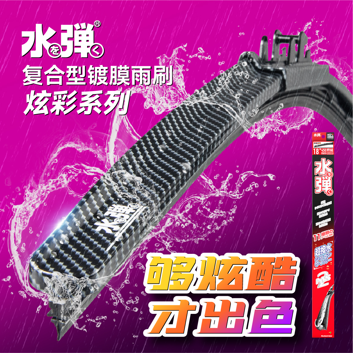 多功能复合型镀膜雨刷...
