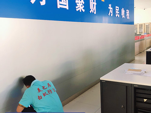 桥头镇政务服务中心白...