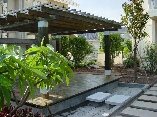 庭院花园-户外茶室