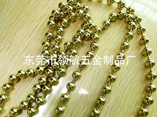 饰品珠链优质环保金色