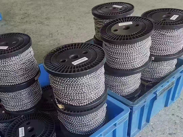 窗帘拉珠链
