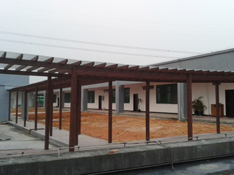 常平走道雨棚工程