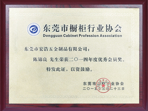 优秀会员奖