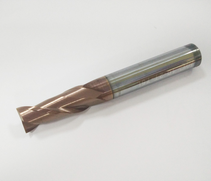 台湾hyu 65度合金铣刀 钨钢涂层立铣刀 2刃