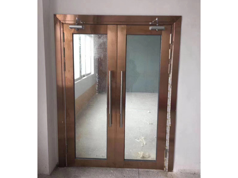 不锈钢玻璃防火门
