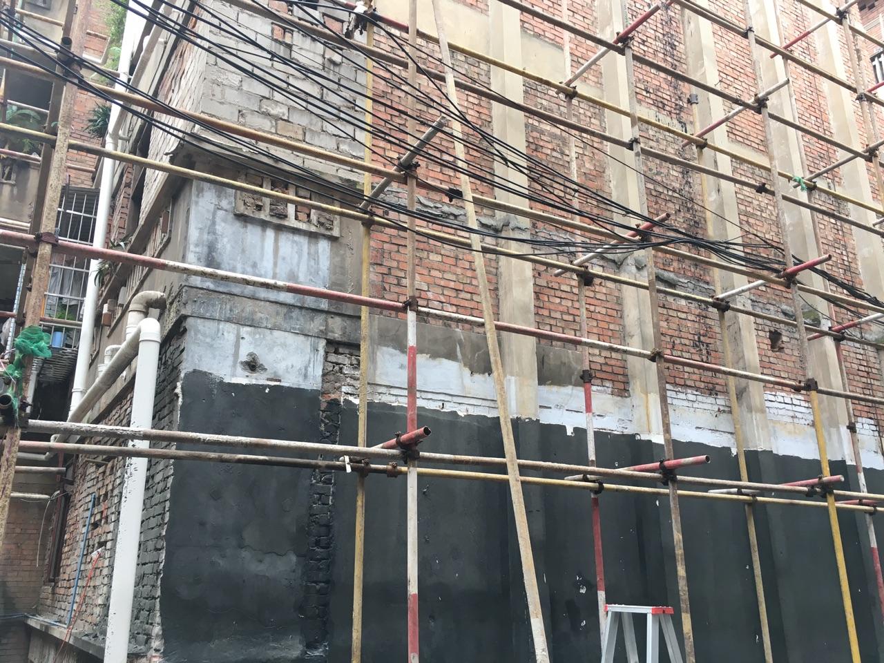 旧墙重新翻新