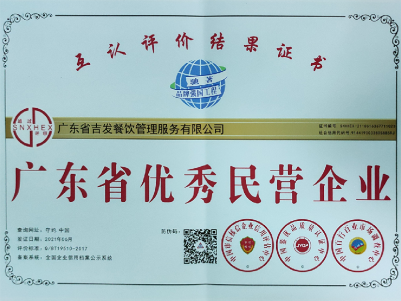 优秀民营企业