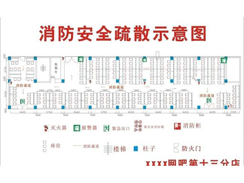 安全疏散图