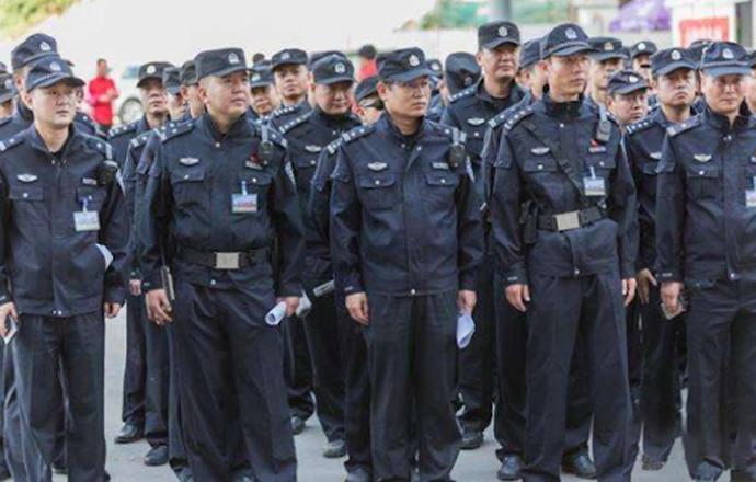 警队绣章应用案例
