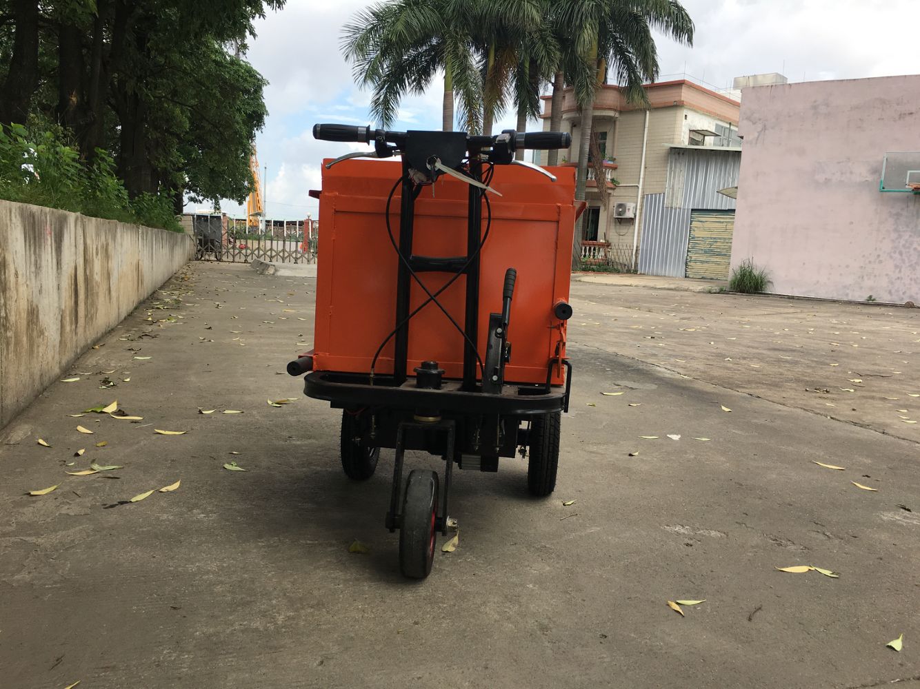 翻斗式电动砂浆车供应商_四轮电动砂浆车_批发货源_捍将牌