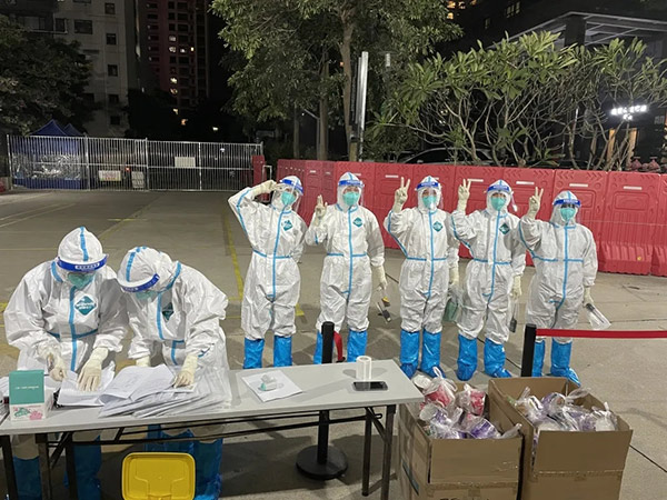 疫情防控,人人有责!国盛助力大规模核酸检测