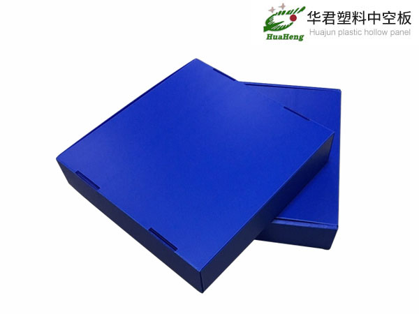 带盖中空板箱