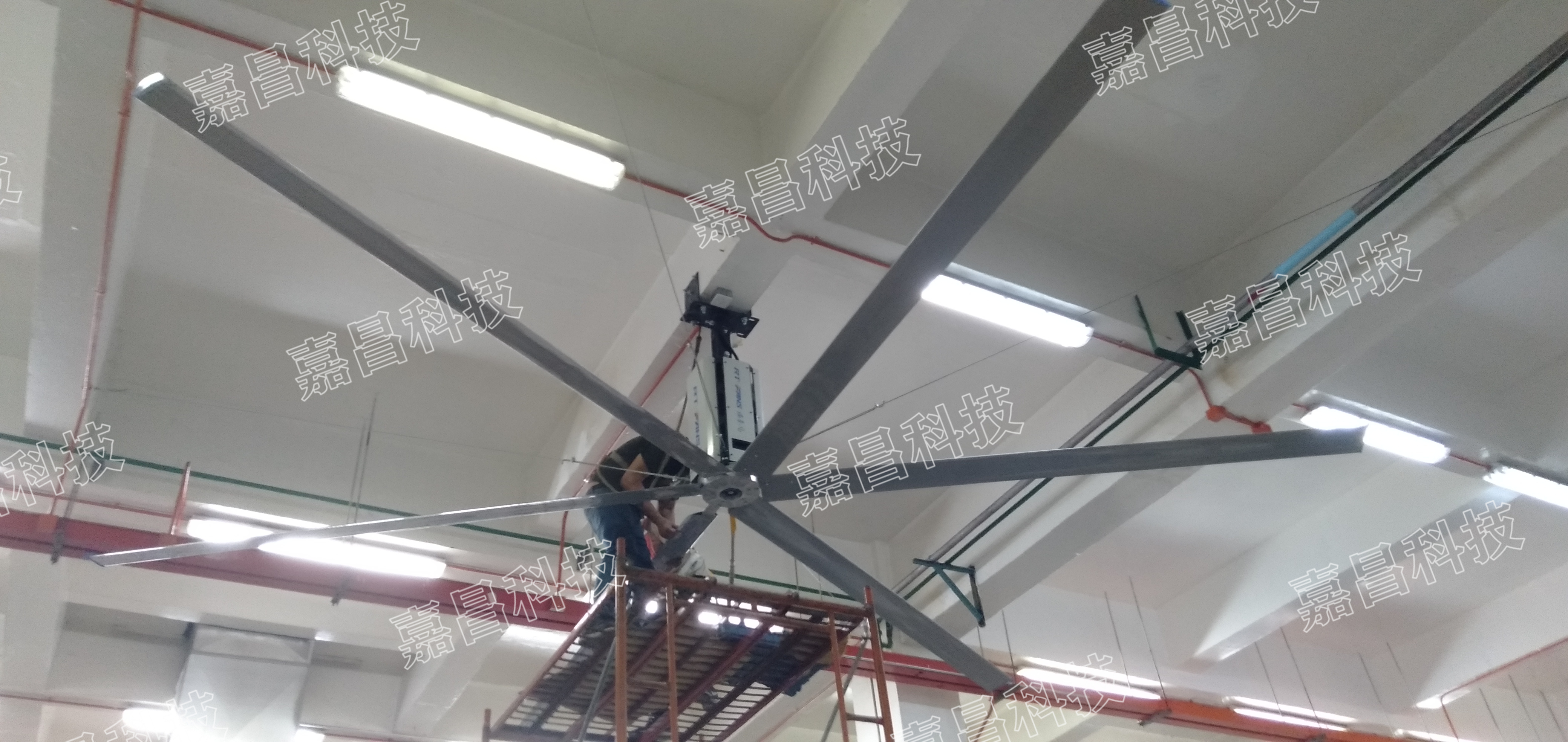 嘉昌通风降温,环保空调,负压风机,工业大风扇,扇机组合