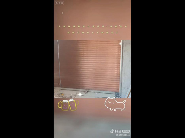 电动伸缩门