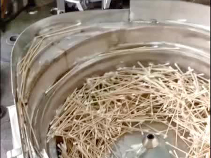 棉签分头振动盘视频