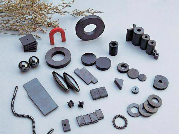 多种形状铁氧体磁铁