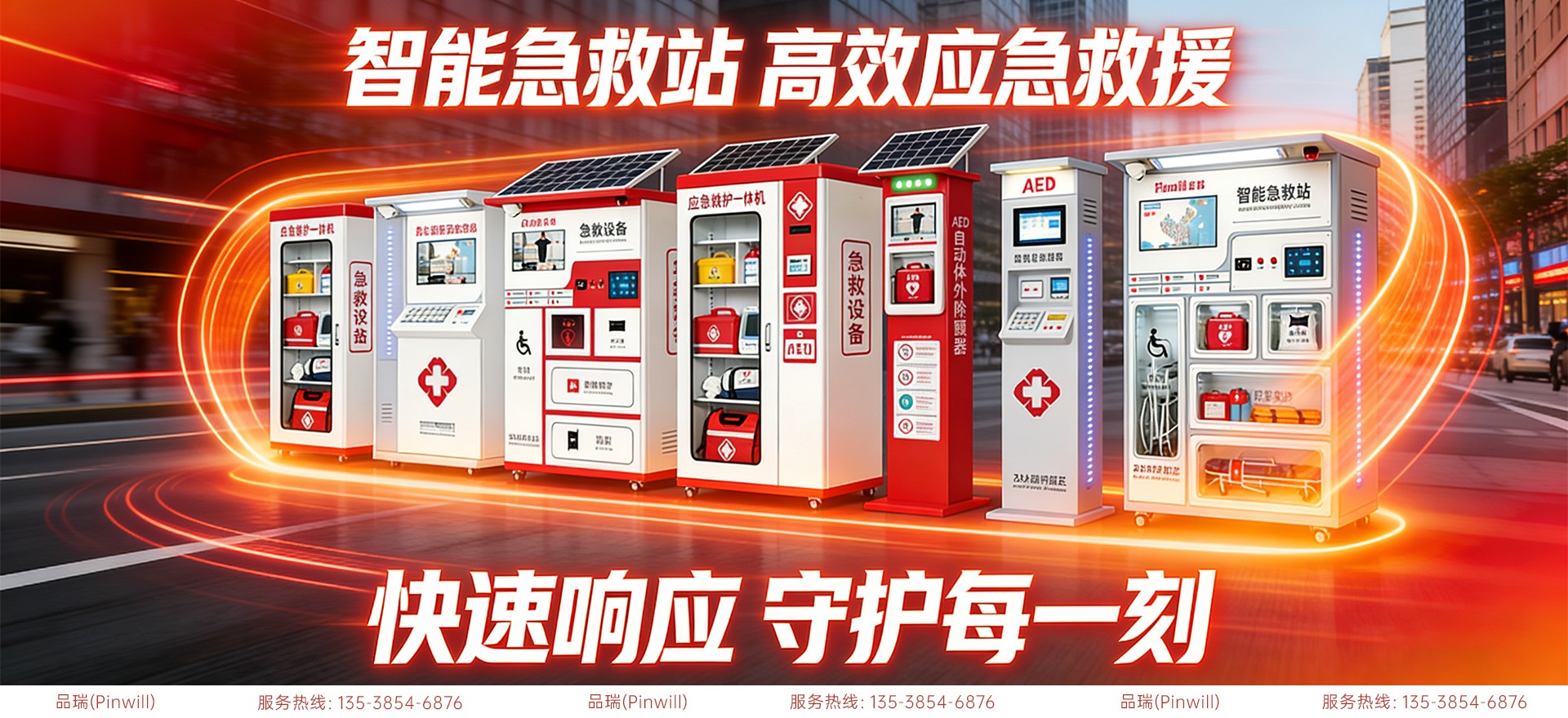 品瑞AED公共急救站