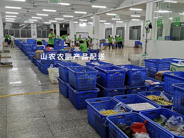 粮油副食分拣区