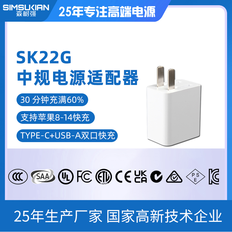 SK22G中规电源适...