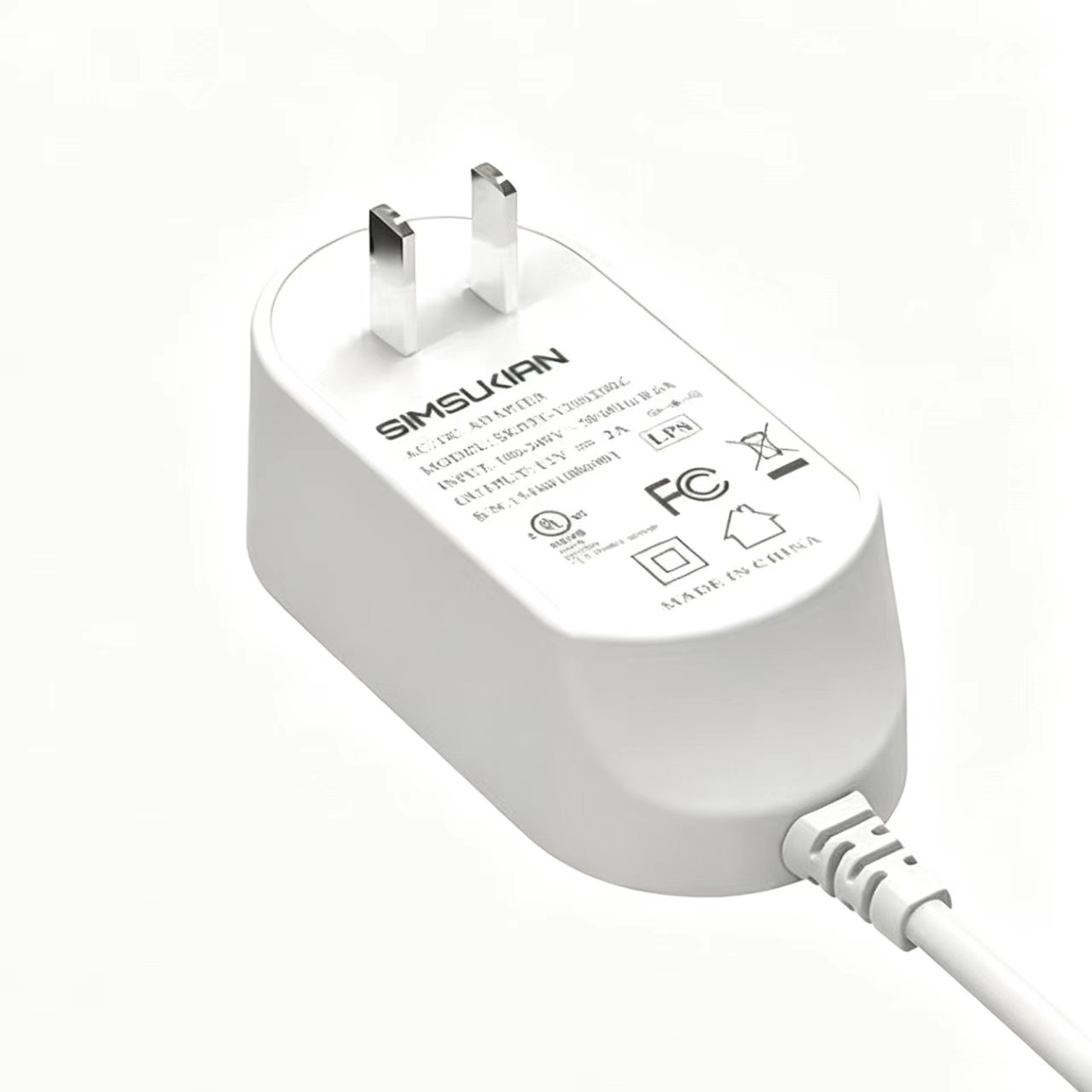 36W 插墙式电源适...
