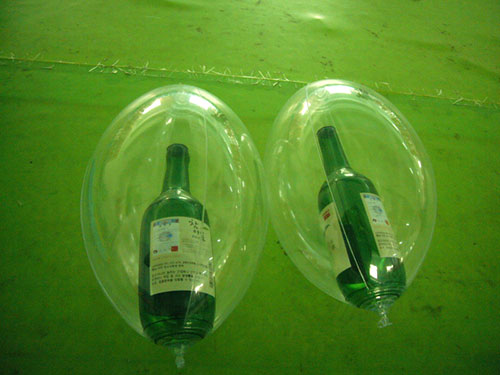 充气透明啤酒球