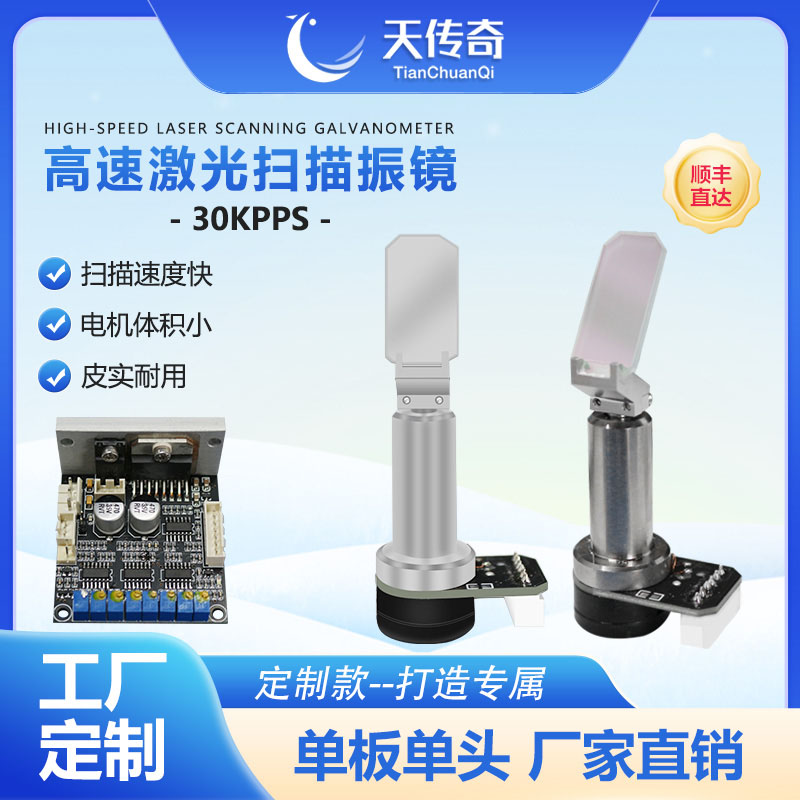 天传奇振镜厂家来告诉你光学角与机械角之间的联系