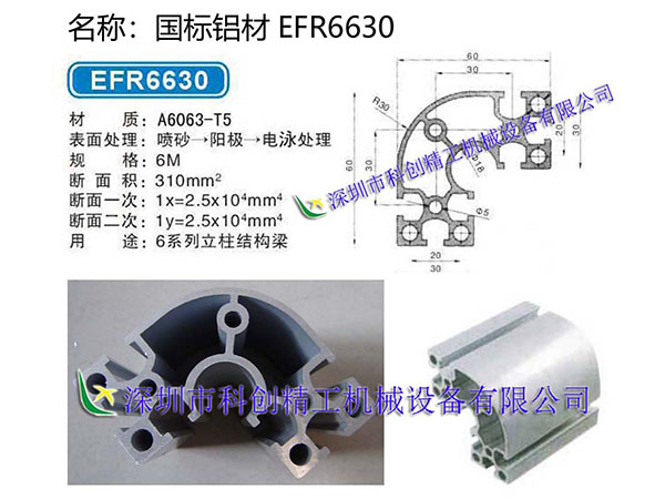 国标铝材EFR663...
