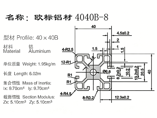 欧标铝材4040B-...