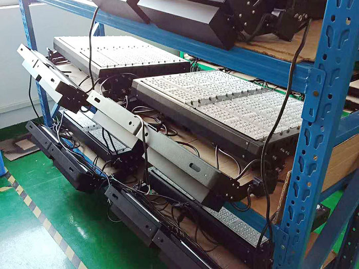 老化室一角