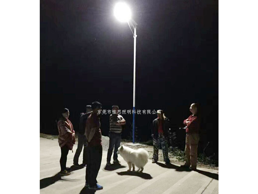 沐鸣2太阳能路灯照亮湖南乡村