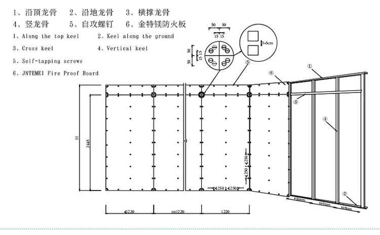 隔墙构造