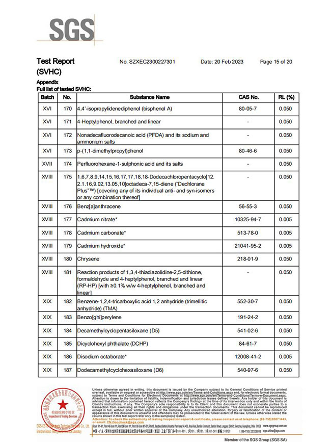 志佳SVHC环保报告...